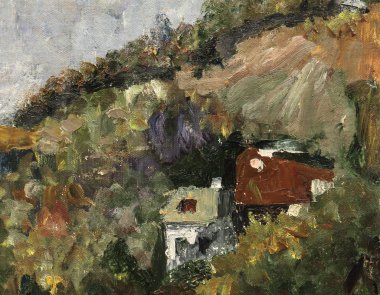 Yağlı boya, renkli arkaplan