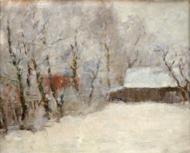 Yağlı boya, renkli arkaplan