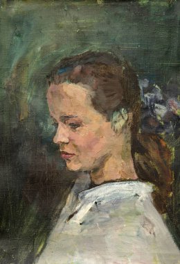 Yağlı boya, renkli arkaplan