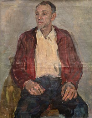 Yağlı boya, renkli arkaplan