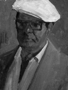 Yağlı boya, renkli arkaplan