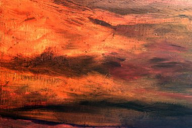 Yağlı boya, renkli arkaplan