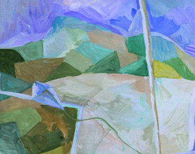 Yağlı boya, renkli arkaplan