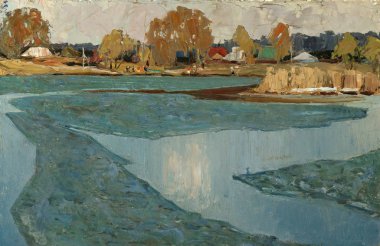 Yağlı boya, renkli arkaplan