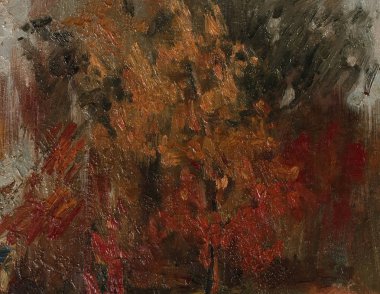 Yağlı boya, renkli arkaplan