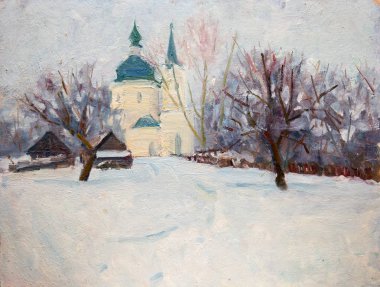 Yağlı boya, renkli arkaplan