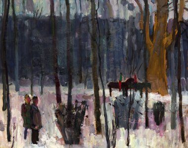 Yağlı boya, renkli arkaplan