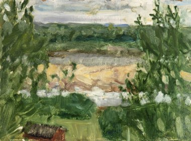 Yağlı boya, renkli arkaplan