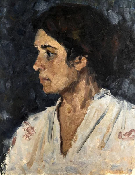 Yağlı boya, renkli arkaplan