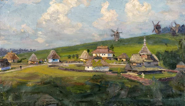 Yağlı boya, renkli arkaplan