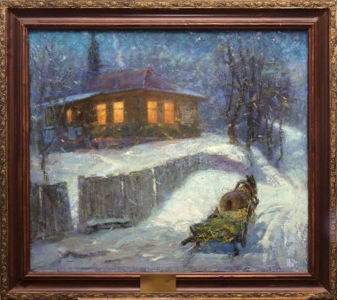 Yağlı boya, renkli arkaplan