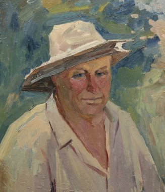 Yağlı boya, renkli arkaplan