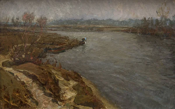 Yağlı boya, renkli arkaplan