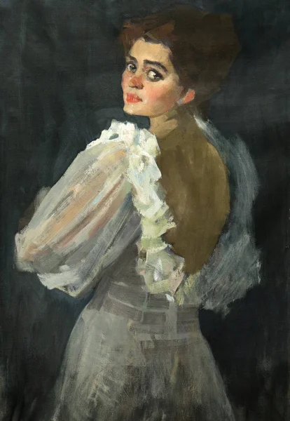 Yağlı boya, renkli arkaplan