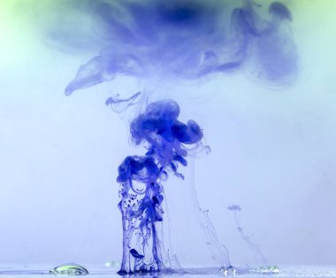 Soyutlama, boya, seçici odak