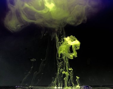 Soyutlama, boya, seçici odak