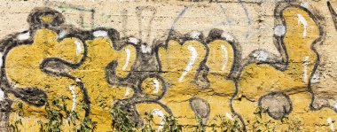 Sokak duvar grafiti, kopya alanı