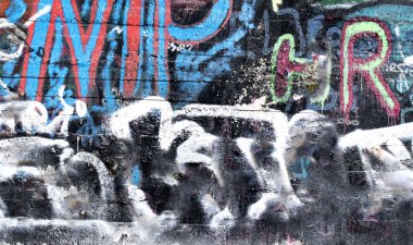Sokak duvar grafiti, kopya alanı