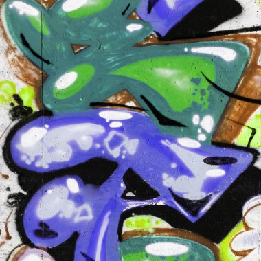 Sokak duvar grafiti, kopya alanı