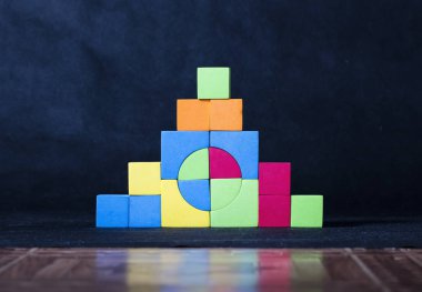 kule tuğla, oyuncak, kopya alanı