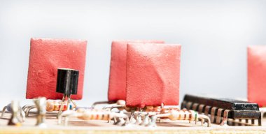 elektrikli ekipmanların yakın çekim, test cihazı