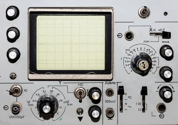 Nahaufnahme Von Elektrischen Geräten Tester — Stockfoto