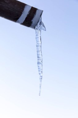 buz sarkıtı, donmuş su, seçici odak