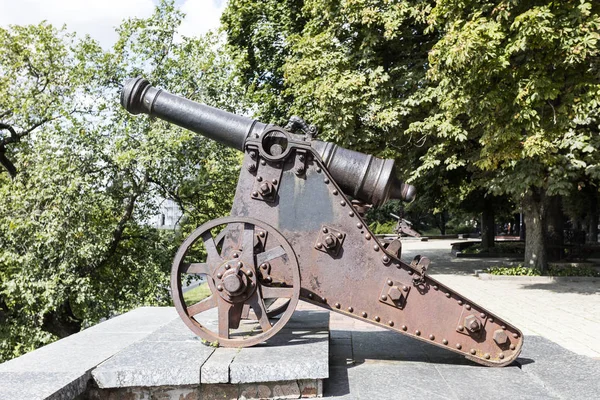 Vecchio Cannone Chernigov Ucraina — Foto Stock