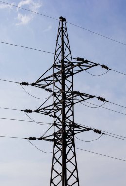 elektrik hattı, elektrik direği, elektrik