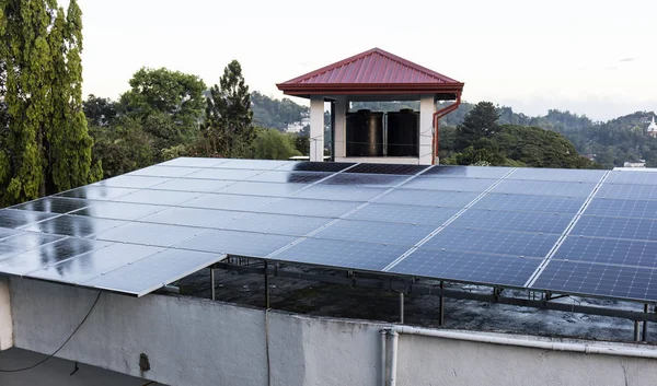 Paneles Solares Energía Solar — Foto de Stock