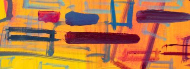 Renkli soyut resim dokusu 