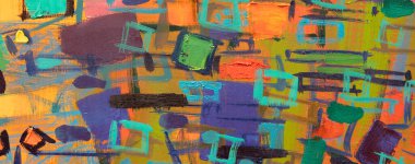 Renkli soyut resim dokusu 