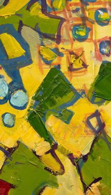 Renkli soyut resim dokusu 