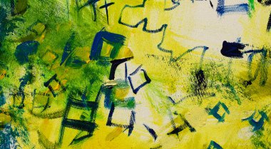 Renkli soyut resim dokusu 