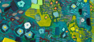 Renkli soyut resim dokusu 