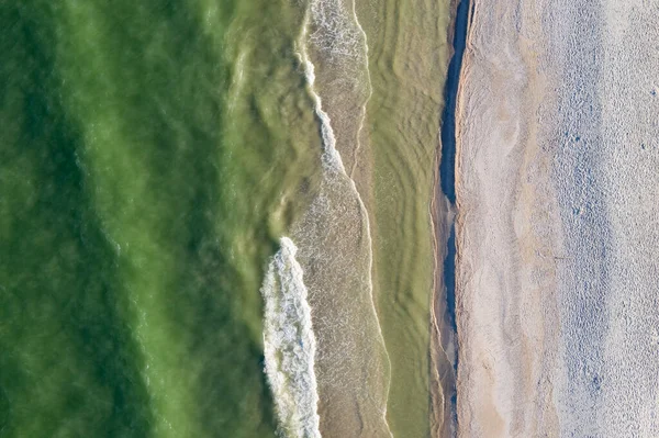 Mar Playa Vista Desde Arriba — Foto de Stock