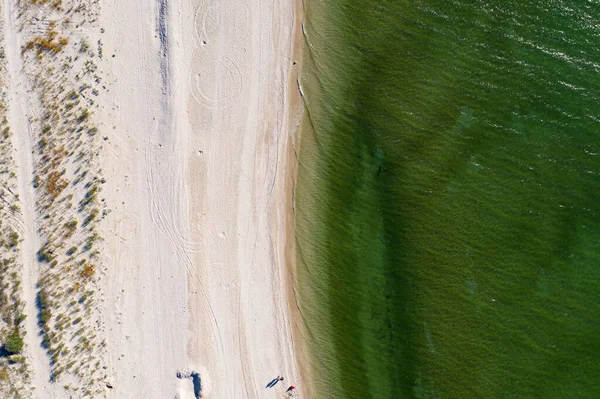 Mar Playa Vista Desde Arriba — Foto de Stock