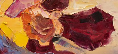 Renkli soyut resim dokusu 