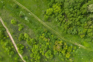Manzaraya yukarıdan bak 