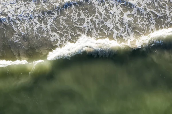 Tenger Strand Kilátás Felülről — Stock Fotó