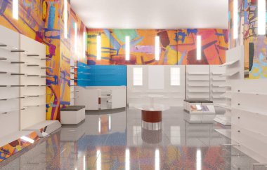 iç görselleştirme, 3 boyutlu illüstrasyon