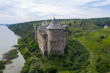 Eski kalenin görüntüsü, yukarıdan görüş. 