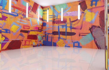 iç görselleştirme, 3 boyutlu illüstrasyon