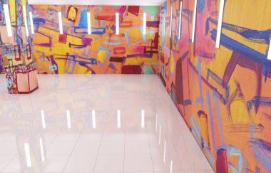 iç görselleştirme, 3 boyutlu illüstrasyon