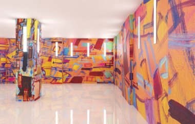 iç görselleştirme, 3 boyutlu illüstrasyon