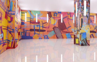 iç görselleştirme, 3 boyutlu illüstrasyon