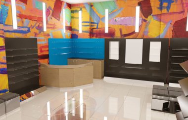 iç görselleştirme, 3 boyutlu illüstrasyon