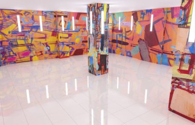 iç görselleştirme, 3 boyutlu illüstrasyon