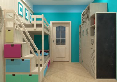 iç görselleştirme, 3 boyutlu illüstrasyon