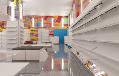 iç görselleştirme, 3 boyutlu illüstrasyon